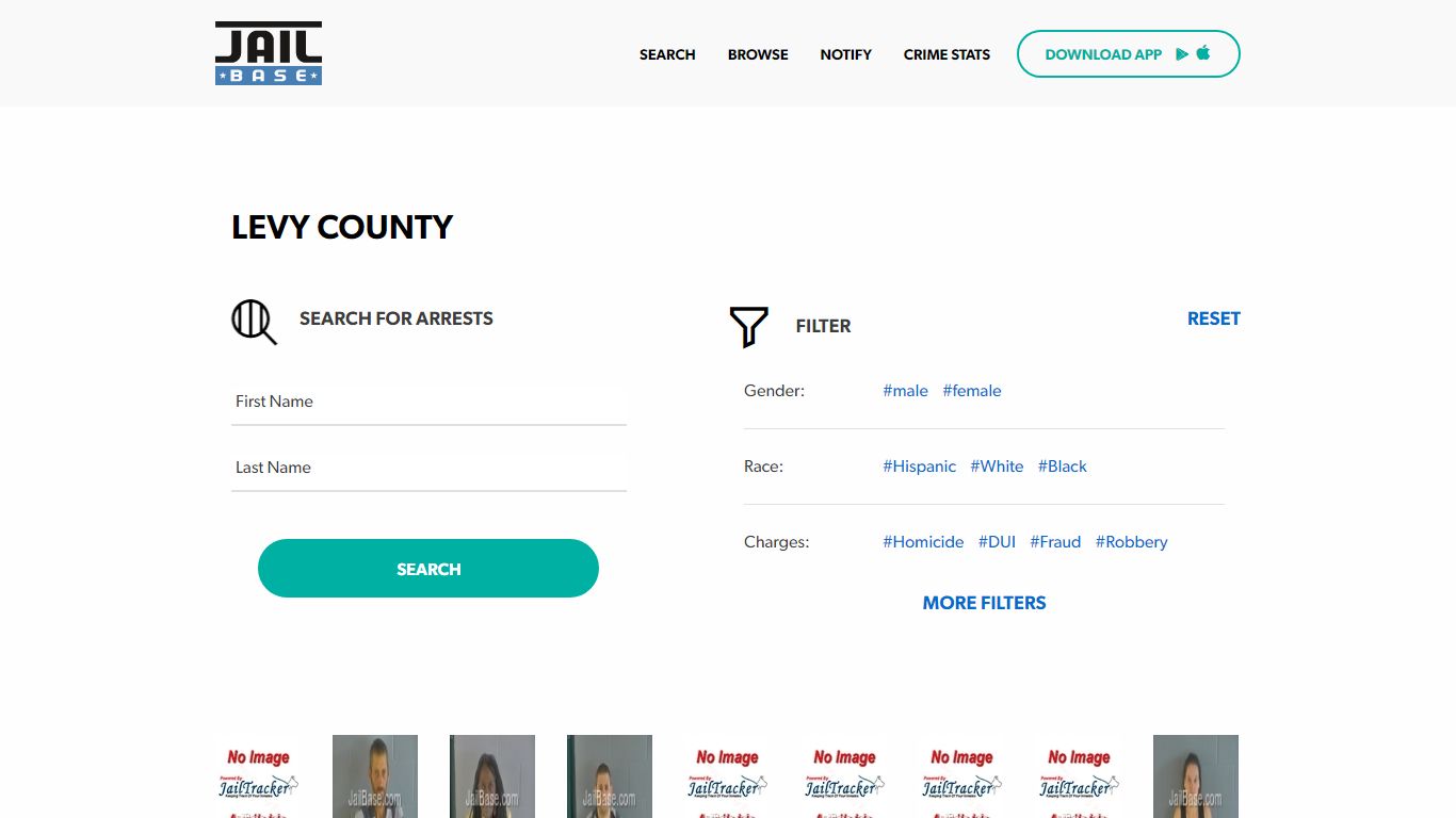 Levy County Jail Inmate Search and Mugshots | JailBase